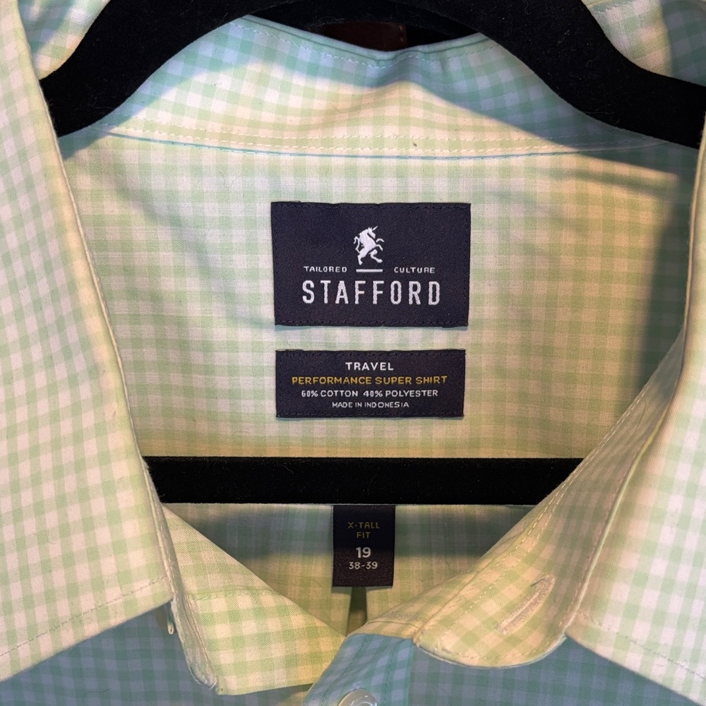 Men’s TALL Stafford button down